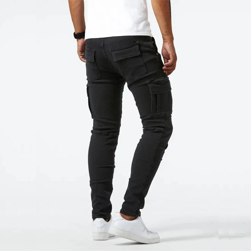 Modern Cargo Pants for Men | Slim Fit Casual Utility Design