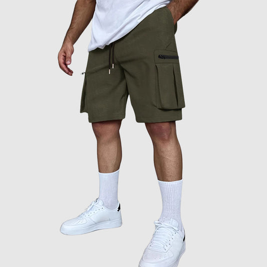 Elegant Cargo Shorts | Comfortable Drawstring Relaxed Fit