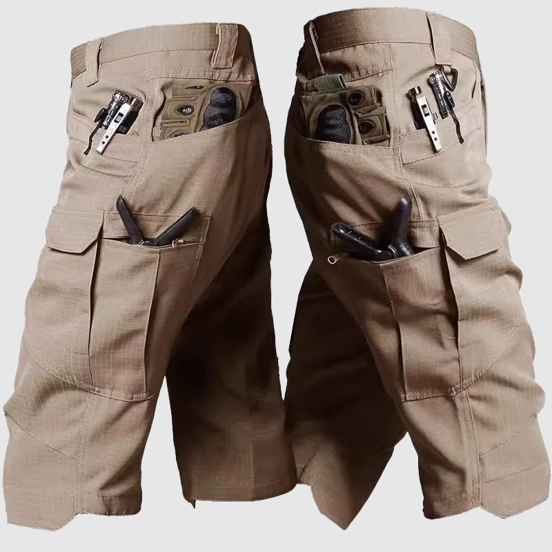 Utility Cargo Shorts for Men | Comfortable Multi Pocket Work Fit