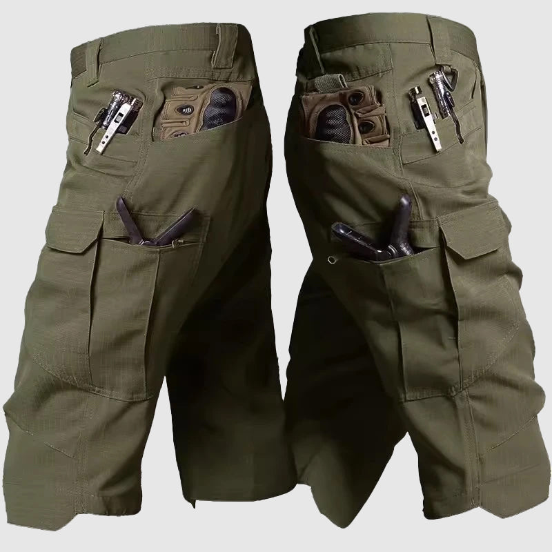 Utility Cargo Shorts for Men | Comfortable Multi Pocket Work Fit