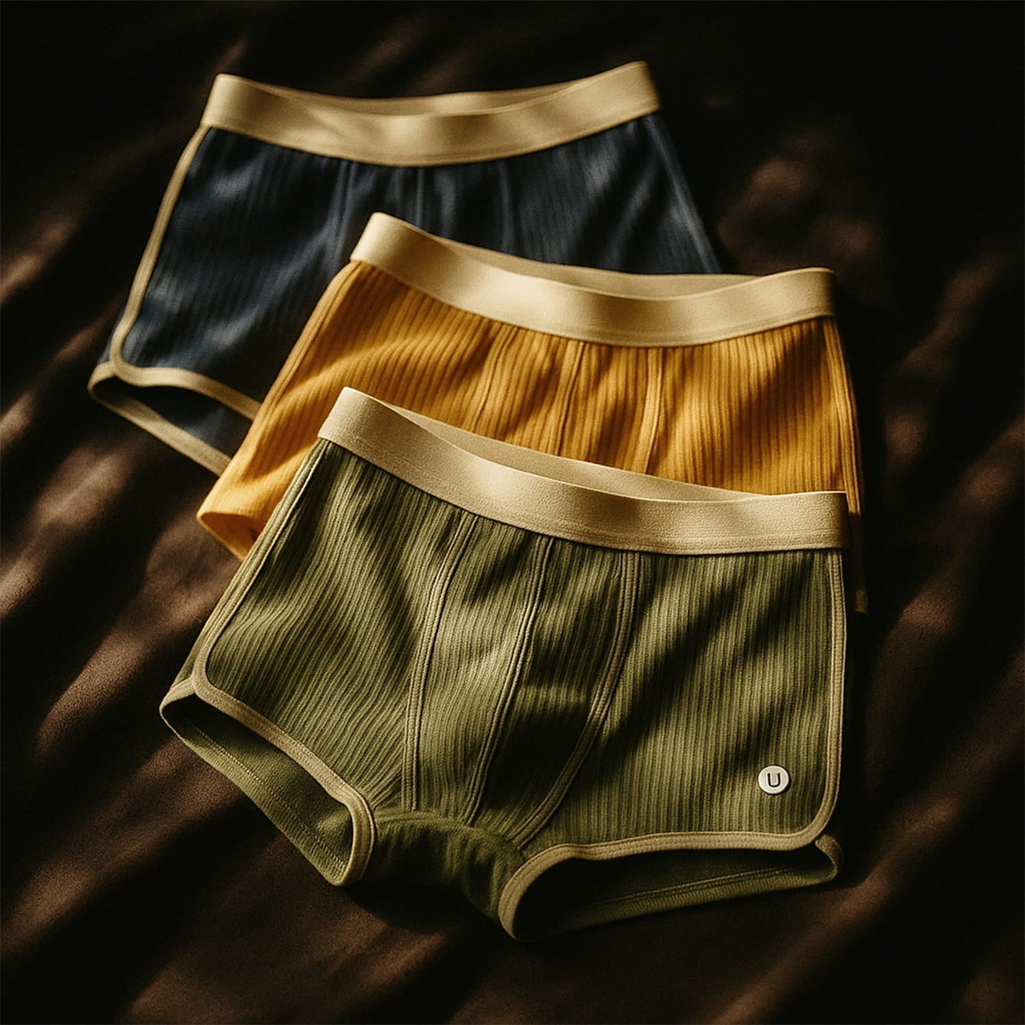 Soft Boxers for Men | Breathable Ribbed Stretch Design