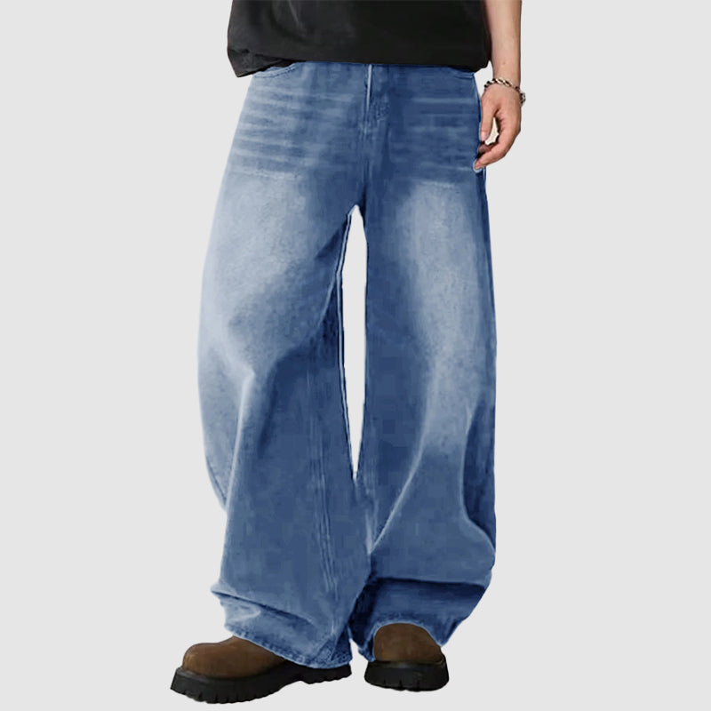 Modern Baggy Jeans for Men | Relaxed Wide Leg Streetwear Fit