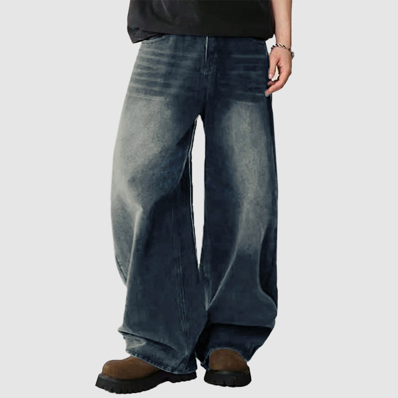 Modern Baggy Jeans for Men | Relaxed Wide Leg Streetwear Fit