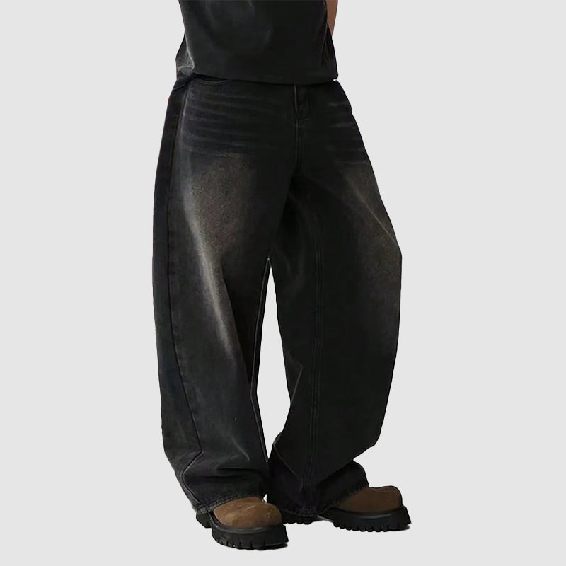 Modern Baggy Jeans for Men | Relaxed Wide Leg Streetwear Fit