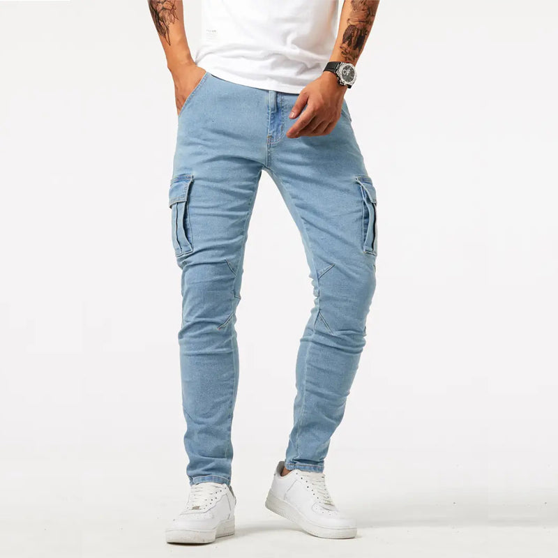 Modern Cargo Pants for Men | Slim Fit Casual Utility Design