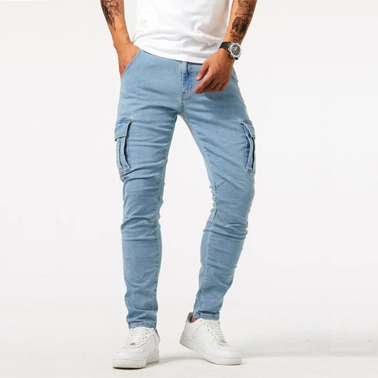 Modern Cargo Pants for Men | Slim Fit Casual Utility Design