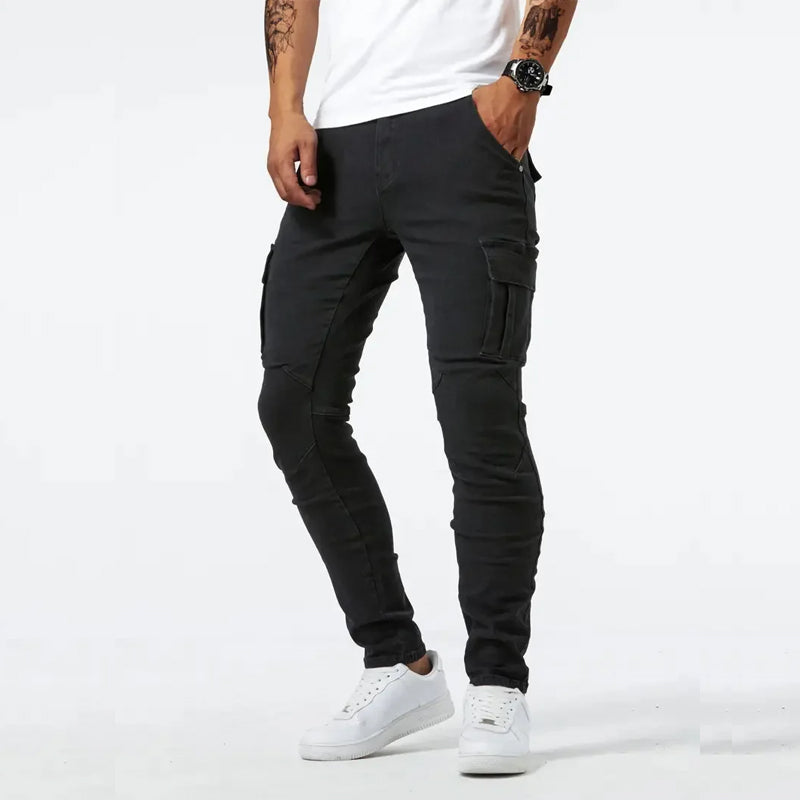 Modern Cargo Pants for Men | Slim Fit Casual Utility Design