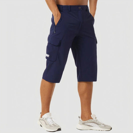 Elegant Cargo Shorts for Men | Comfortable Relaxed Knee Length Fit