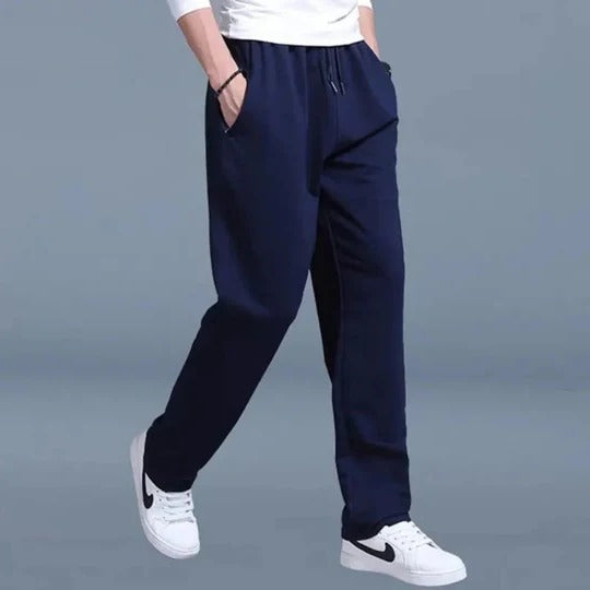 Casual Chinos for Men | Slim Fit Drawstring Waist Tapered Leg