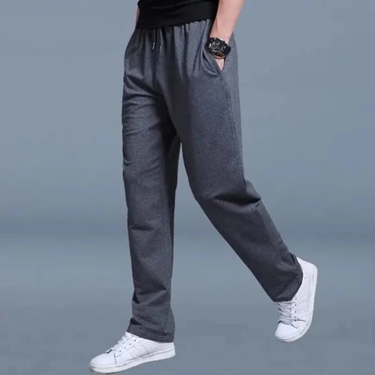 Casual Chinos for Men | Slim Fit Drawstring Waist Tapered Leg