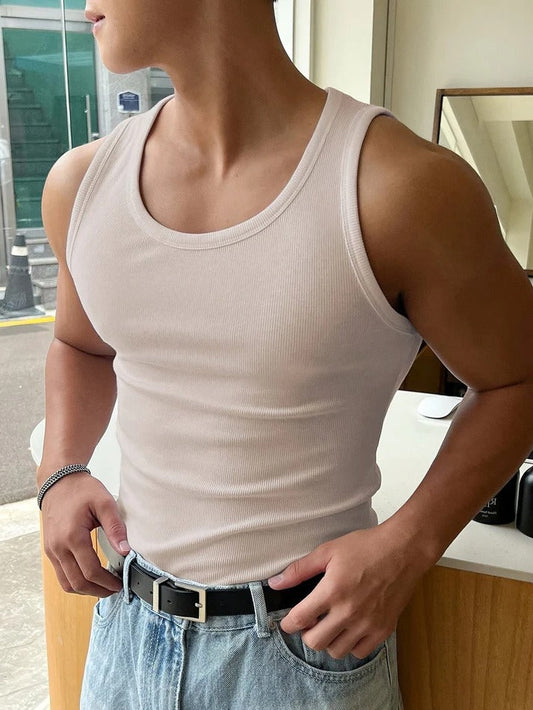 Basic Ribbed Tank Top